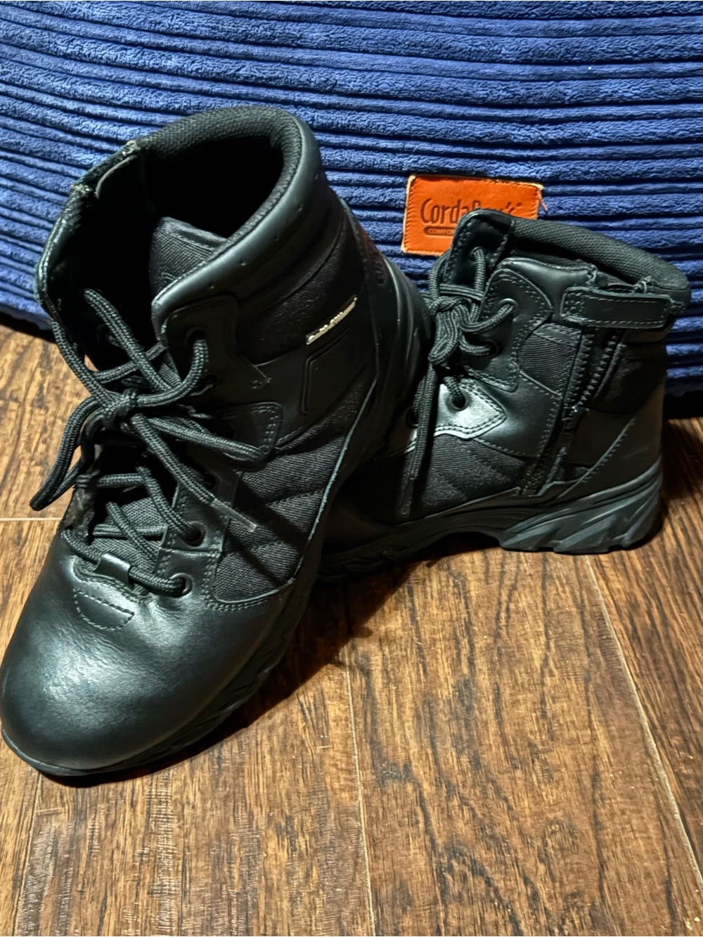 SMITH & WESSON Black Tactical Side-Zip Boots